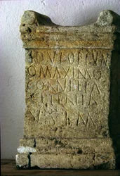 Roman family altar
